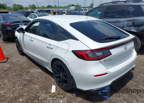 2022 Honda Civic Sport из США, поврежденный, VIN 19XFL2H8XNE009729